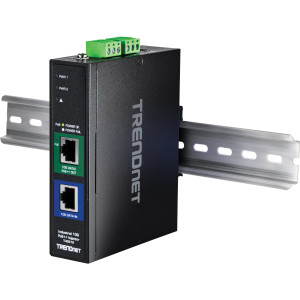 TRENDnet TI-IG319 120-watt Industrial Gigabit PoE++ Injector